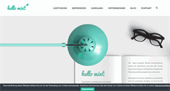 Desktop Screenshot of hellomint.com